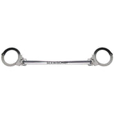Sex & Mischief Spreader Bar with Metal Cuffs in Silver -  Sex Toys & Adult Toys | XtoySmart Canada